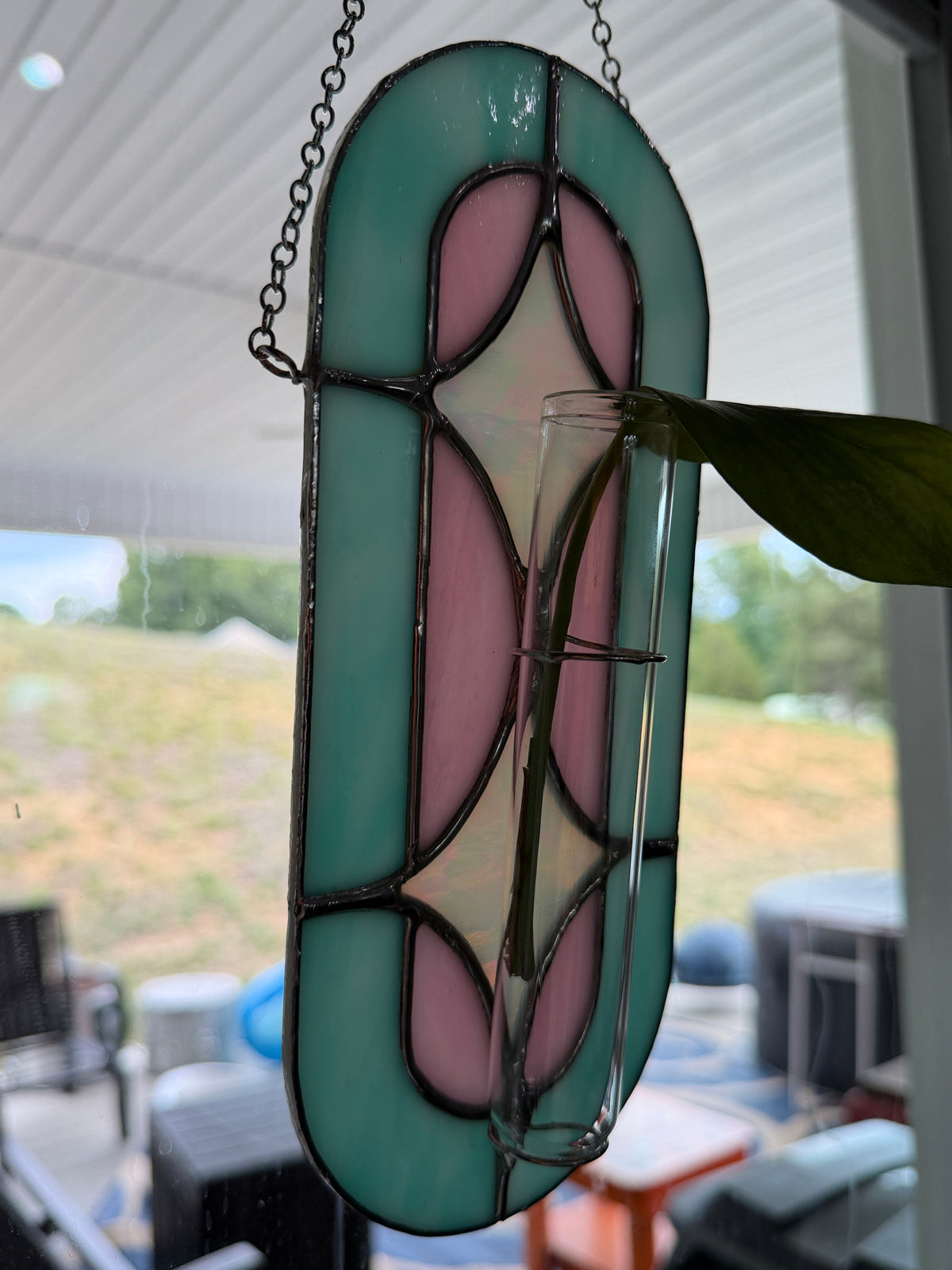 "Cotton Candy" Propagation Suncatcher